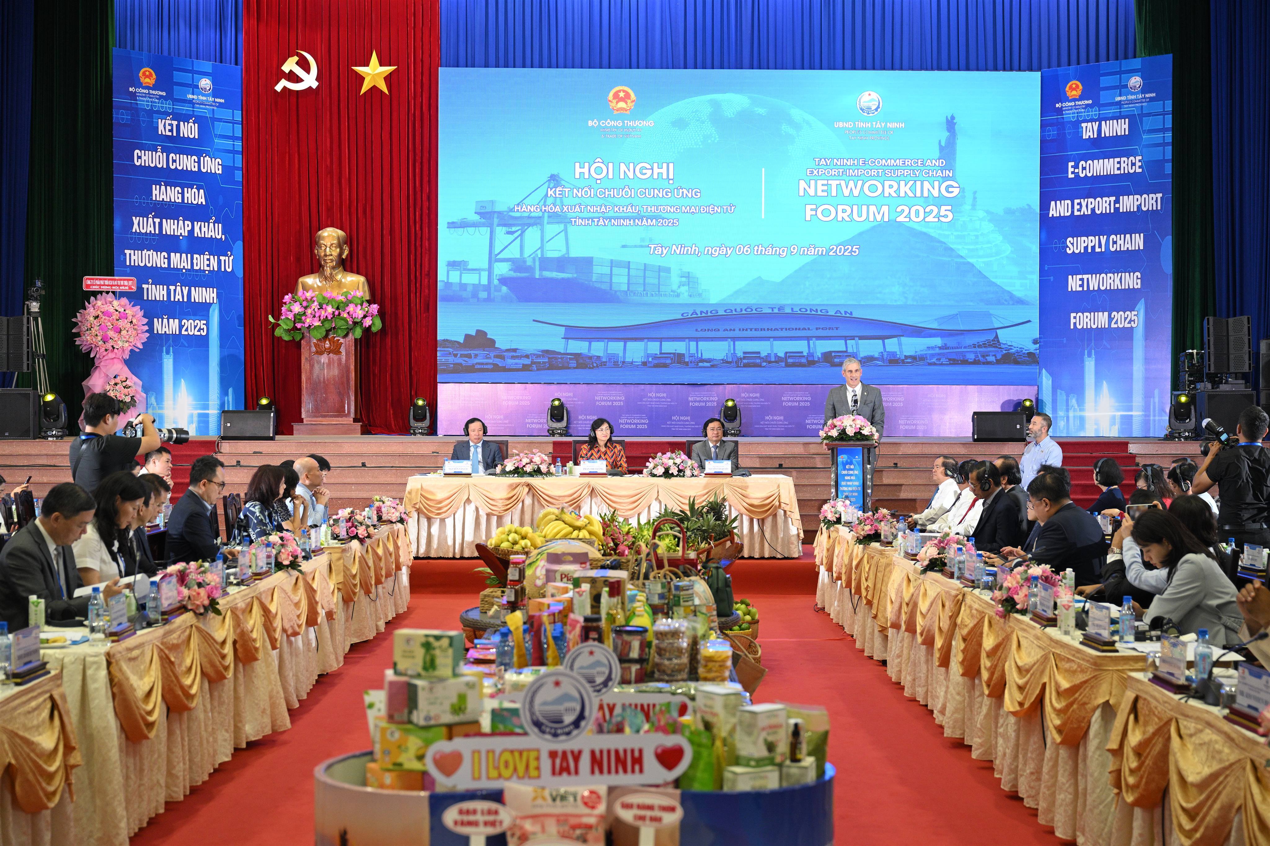 Tây Ninh sẵn sàng cho chuỗi sự kiện ngành Công Thương phía Nam 2025