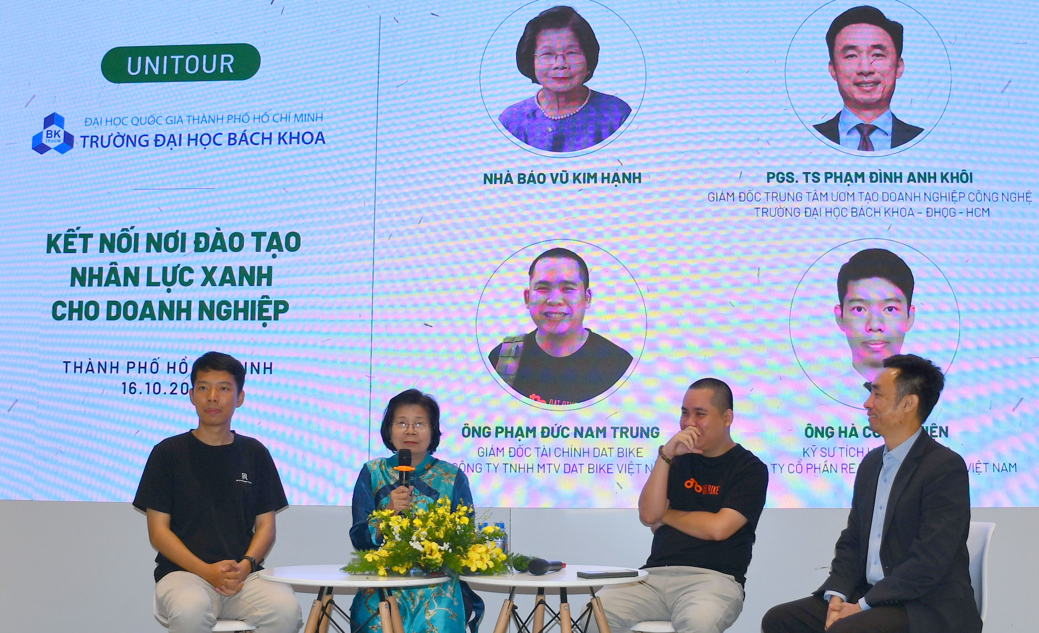 Uni Tour 2025: Kết nối đào tạo nhân lực xanh cho doanh nghiệp