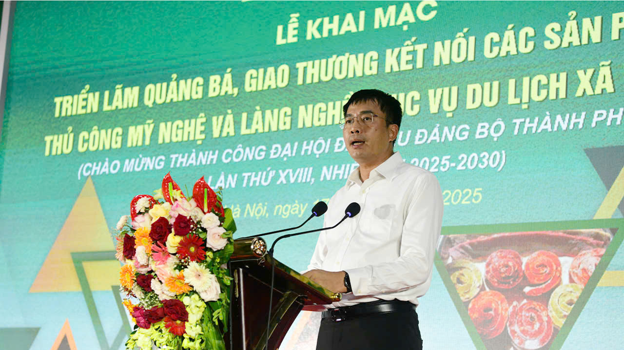 Hà Nội: Quảng bá sản phẩm OCOP, thủ công mỹ nghệ xã Thạch Thất