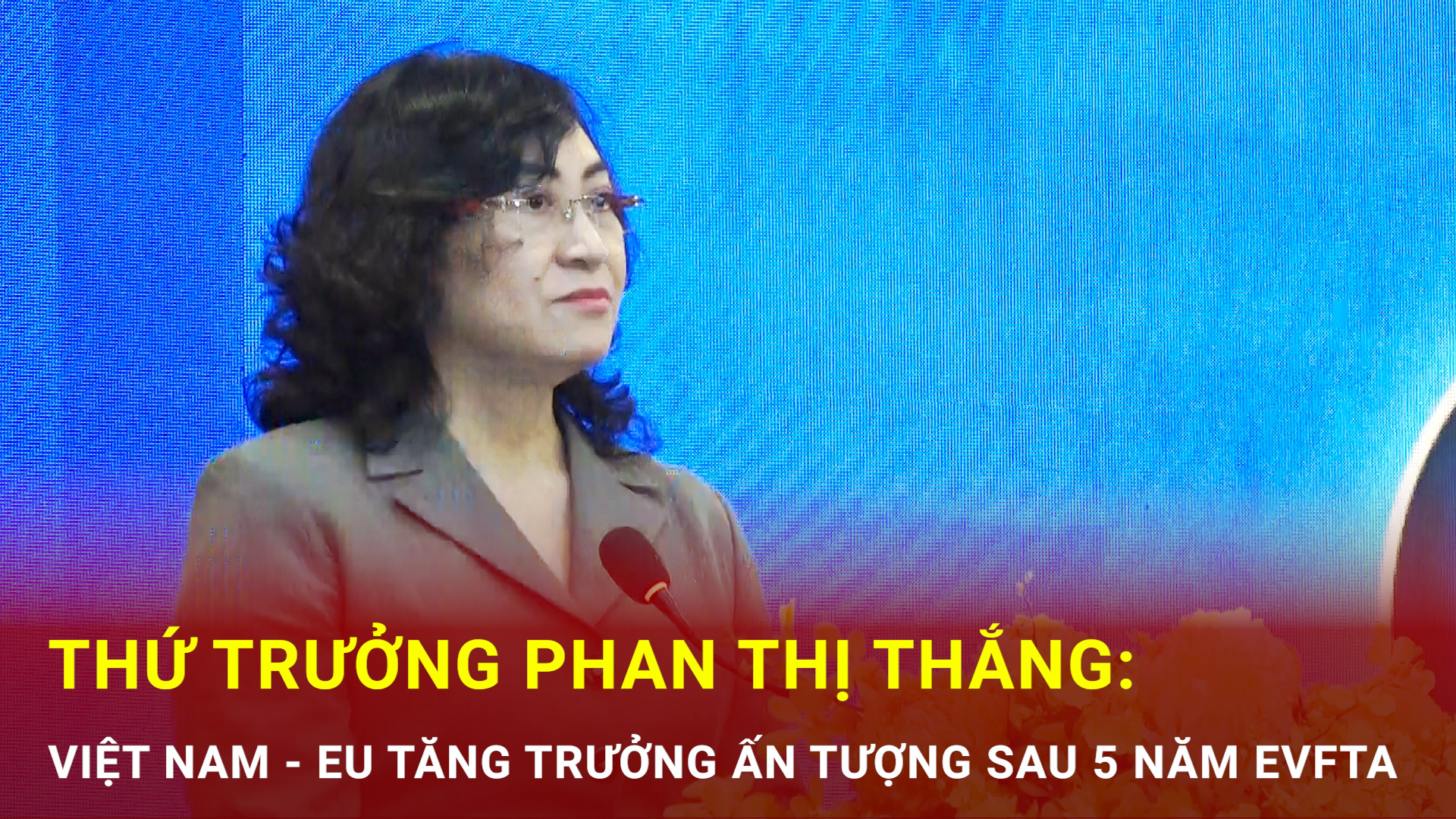 Thứ trưởng Phan Thị Thắng: Việt Nam - EU tăng trưởng ấn tượng sau 5 năm