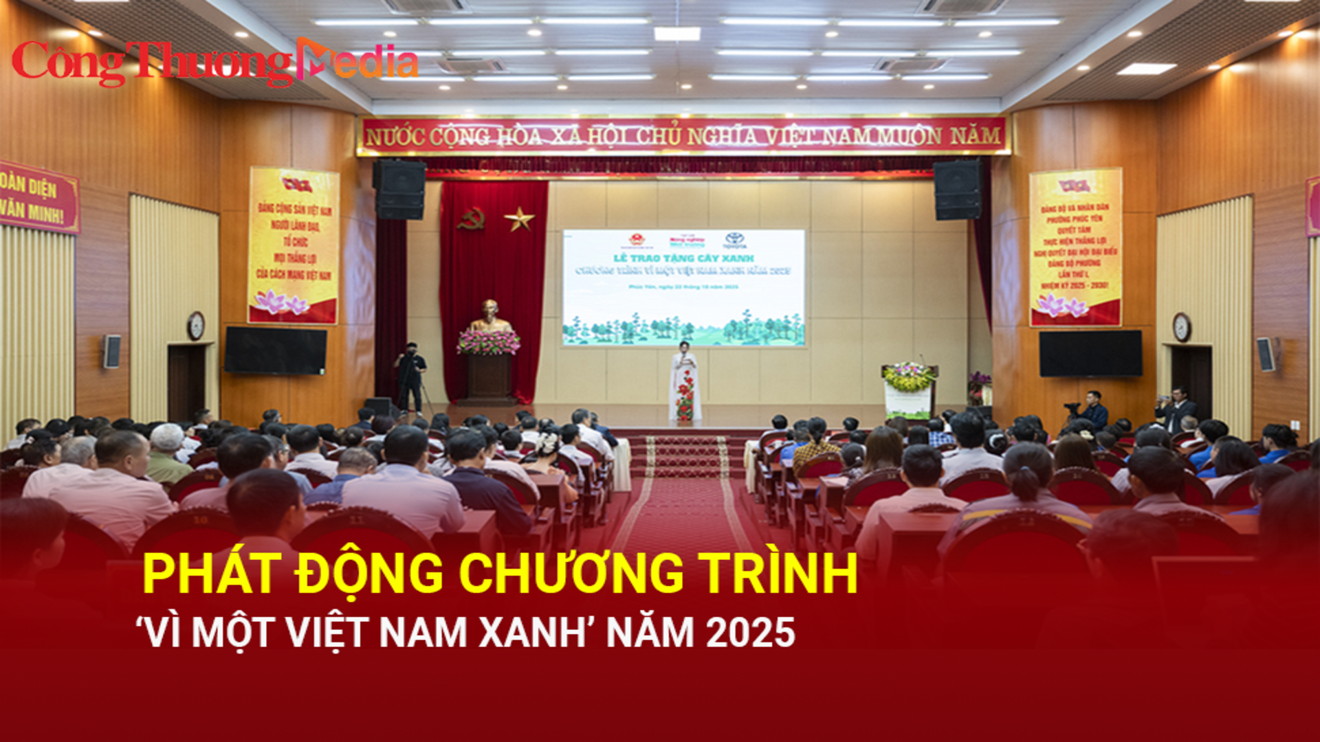 Phát động Chương trình ‘Vì một Việt Nam xanh’ năm 2025