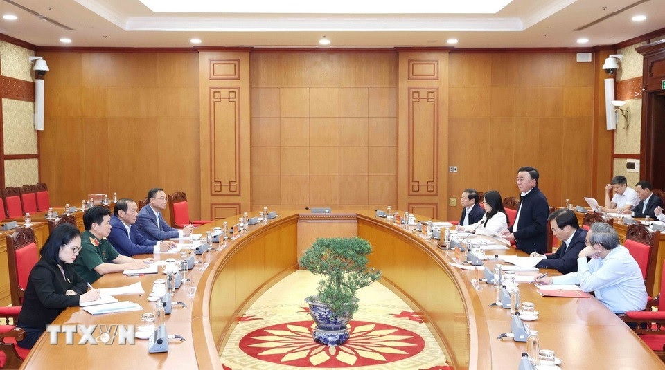 Bảo đảm tiến độ, chất lượng công tác chuẩn bị cho Đại hội XIV của Đảng