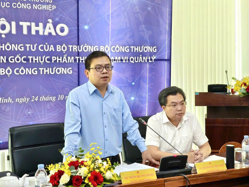 Thứ trưởng Trương Thanh Hoài: Quản lý truy xuất nguồn gốc thực phẩm trên nền tảng số