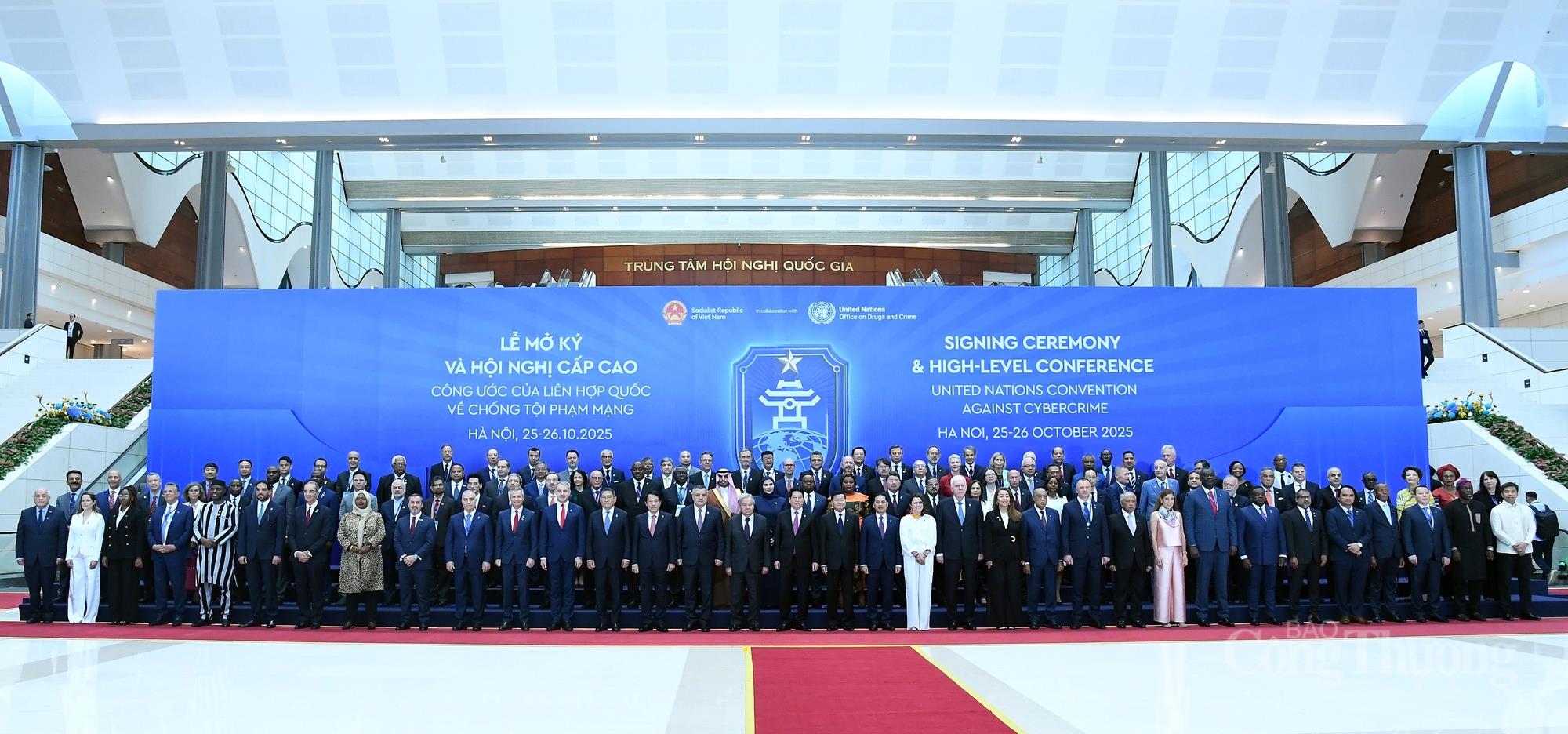 Lễ mở ký Công ước của Liên Hợp Quốc về chống tội phạm mạng tại Hà Nội