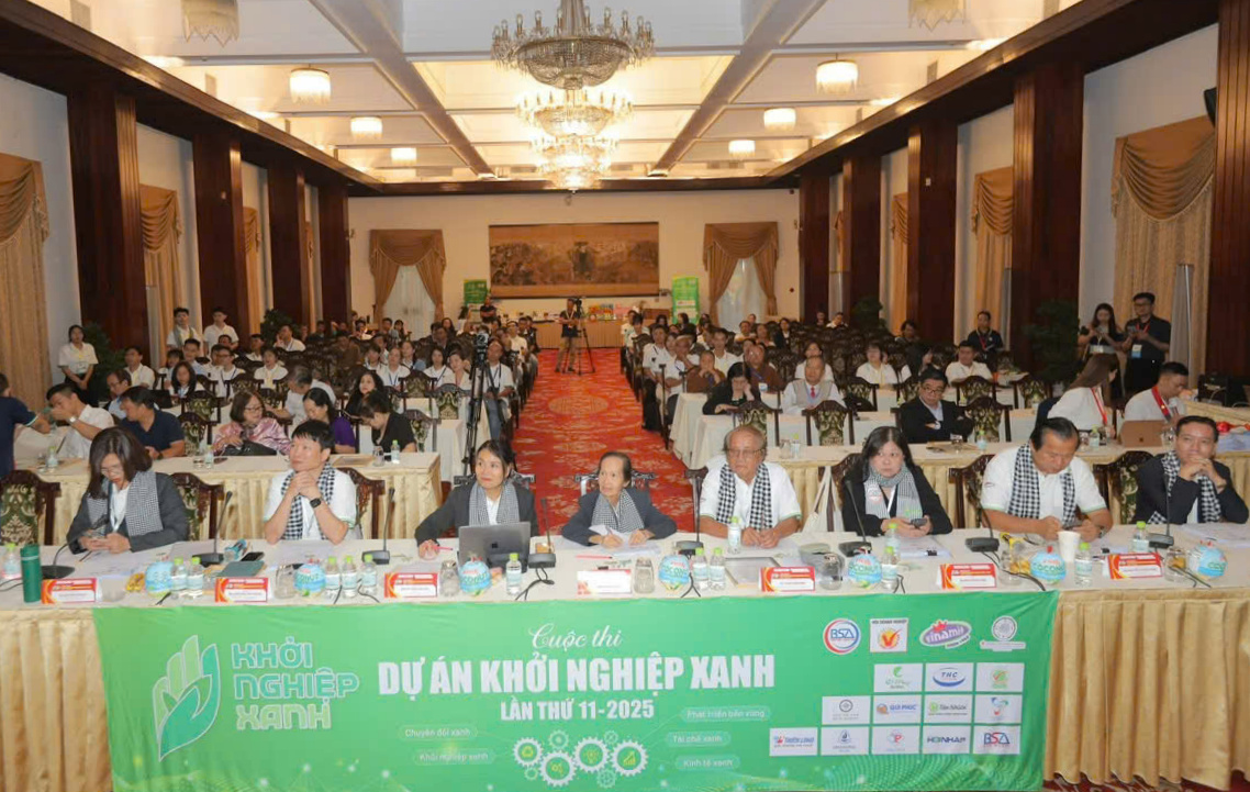 36 dự án xuất sắc tranh tài vòng chung kết Cuộc thi khởi nghiệp xanh