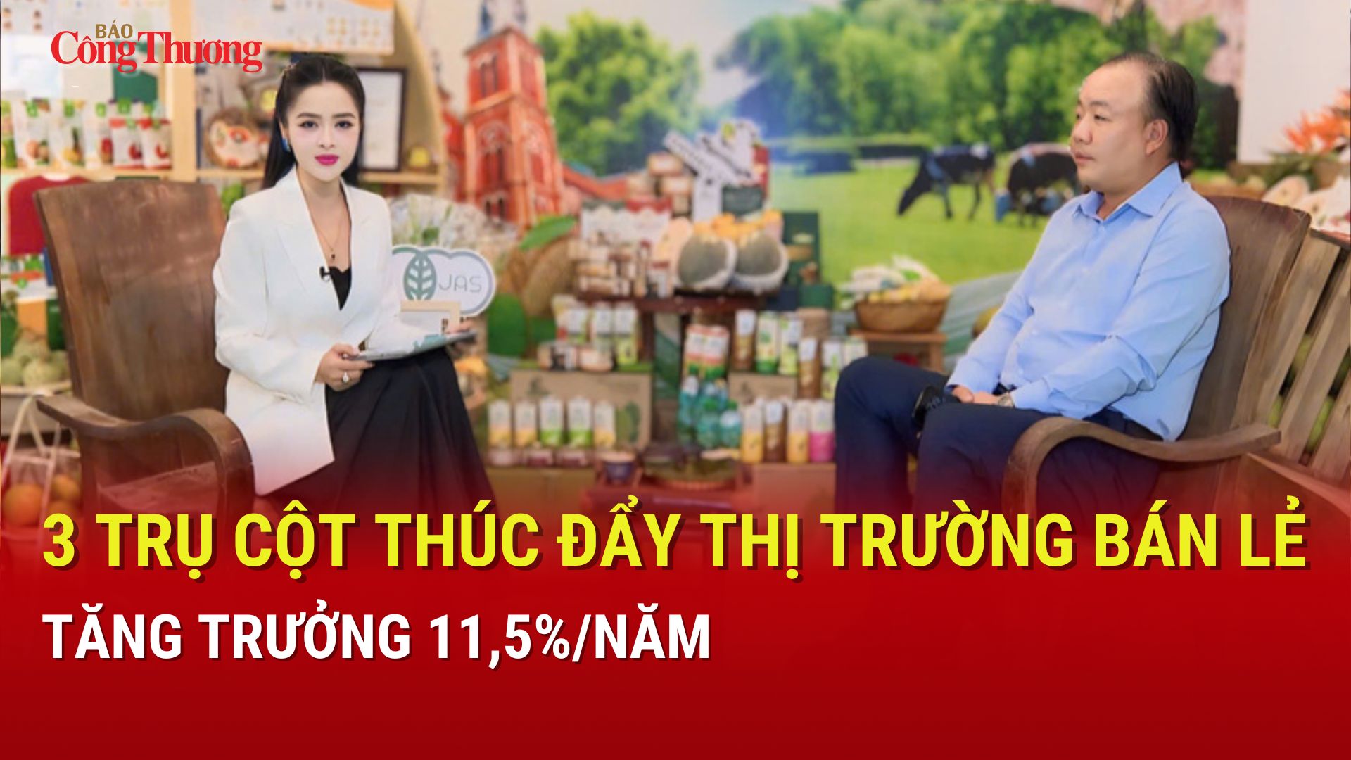 3 trụ cột thúc đẩy thị trường bán lẻ tăng trưởng 11,5%/năm