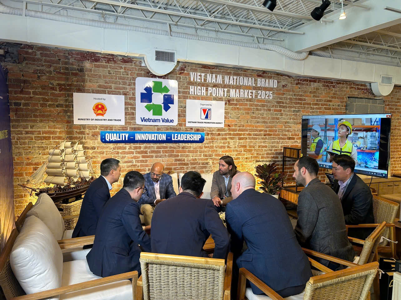 Thương hiệu quốc gia Việt Nam lan tỏa tại High Point Market 2025