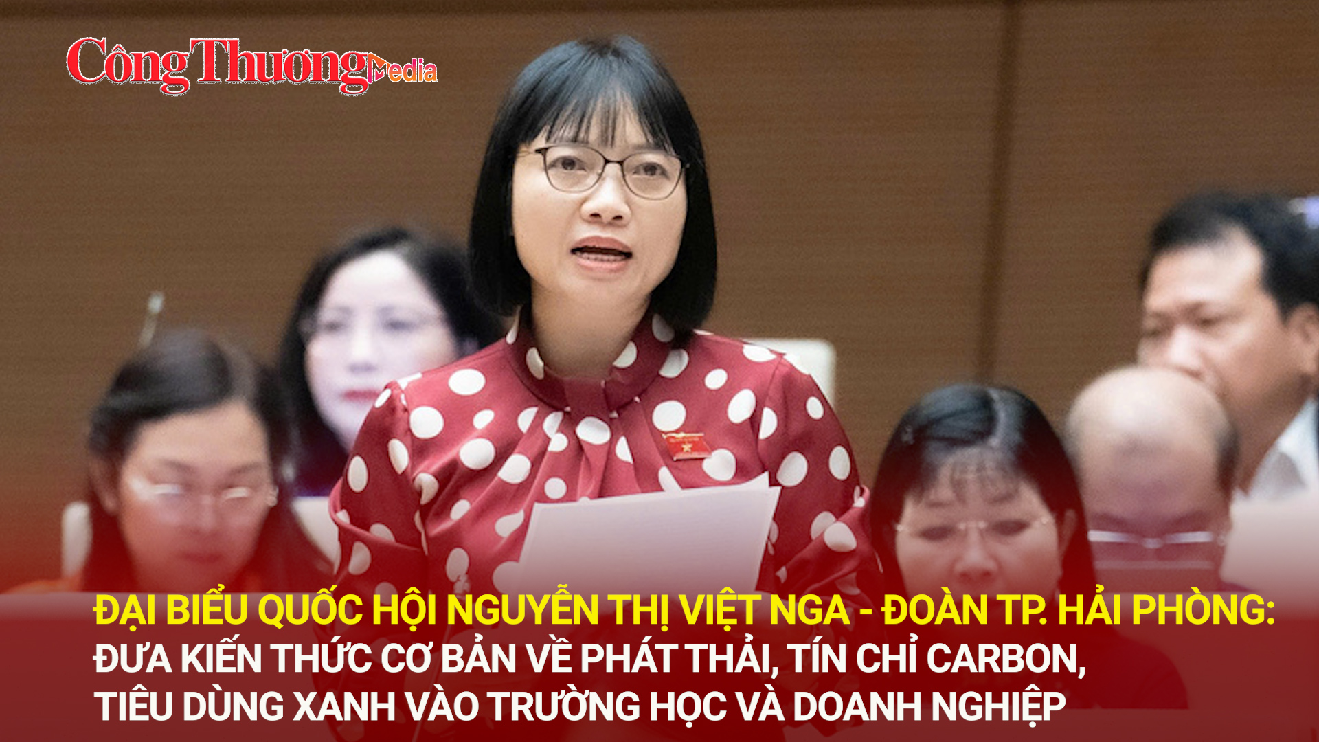 Đưa kiến thức cơ bản về phát thải, tín chỉ carbon, tiêu dùng xanh vào trường học và doanh nghiệp