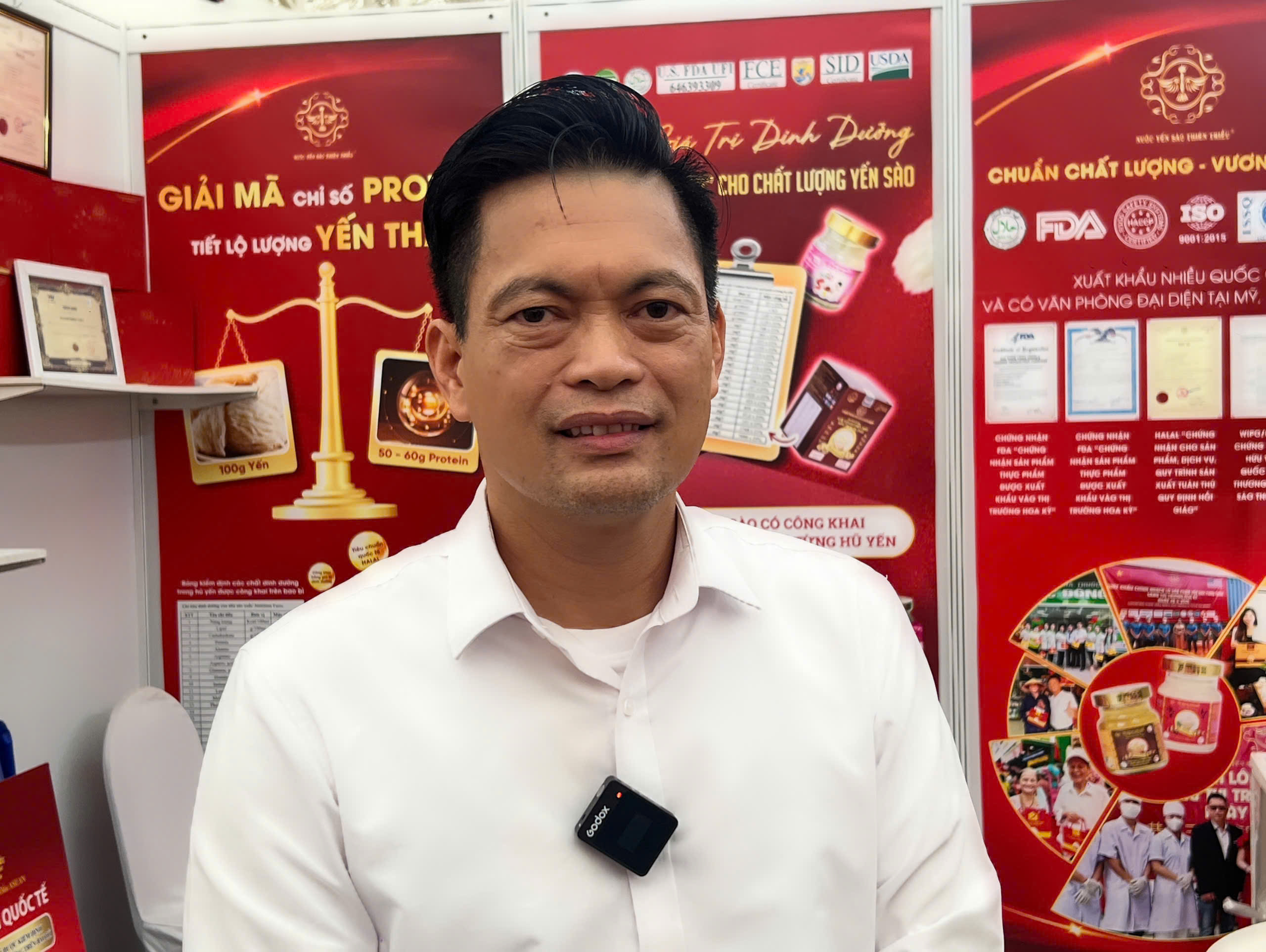 Yến sào Thiên Triều mở rộng hợp tác vượt kỳ vọng tại Hội chợ Mùa Thu