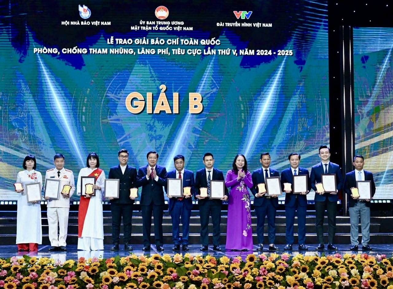 Phú Thọ đạt giải B Giải Báo chí toàn quốc phòng, chống tham nhũng