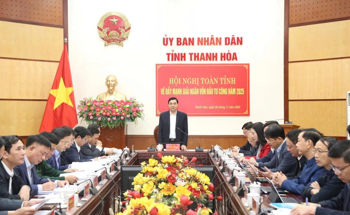 Thanh Hóa: Giải ngân vốn đầu tư công đạt 63,3% kế hoạch