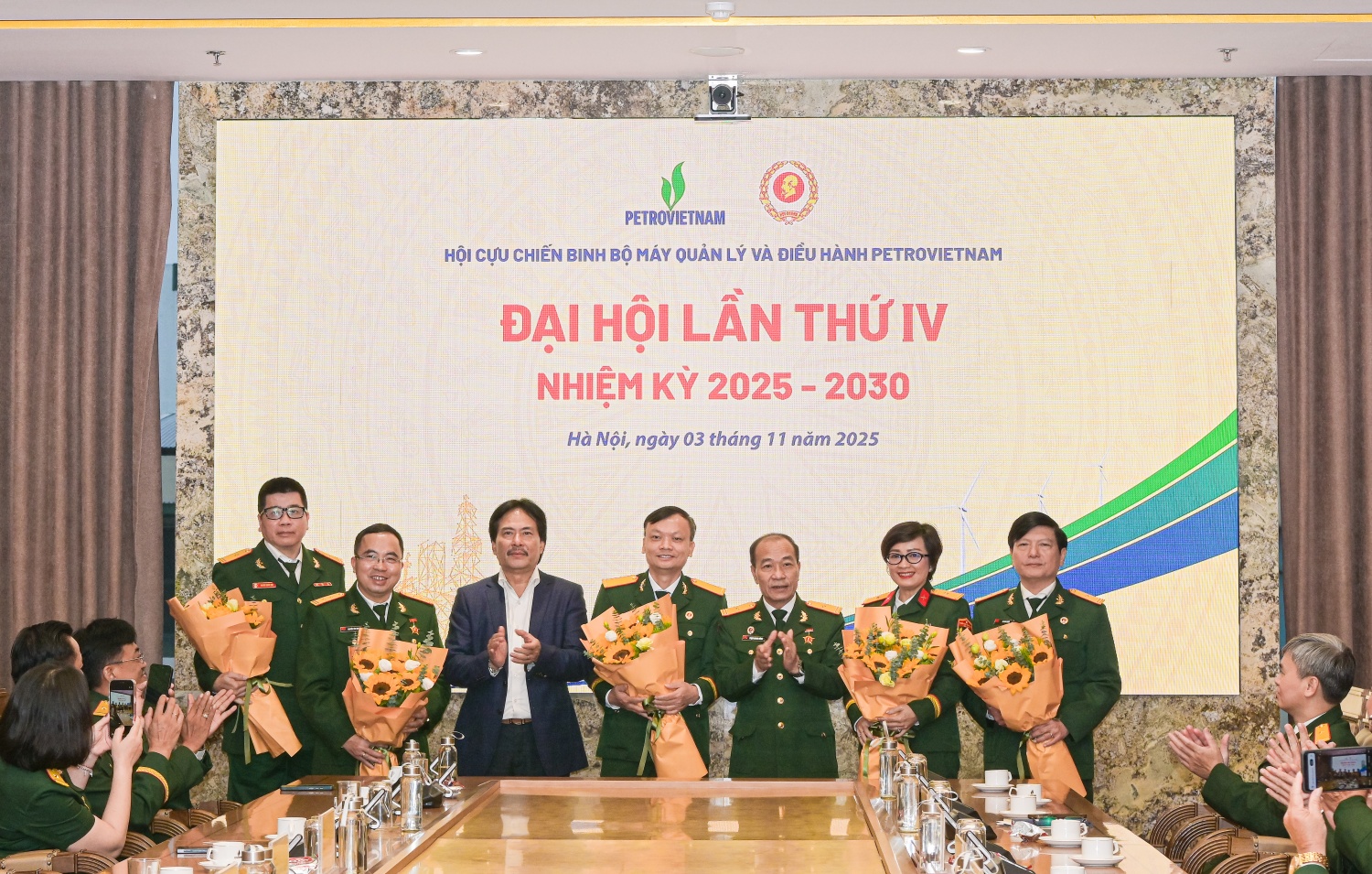 Đại hội lần thứ IV Hội Cựu chiến binh Petrovietnam: Cụ thể hóa tinh thần 8 chữ vàng “Tiên phong - Vượt trội - Bền vững - Toàn cầu”