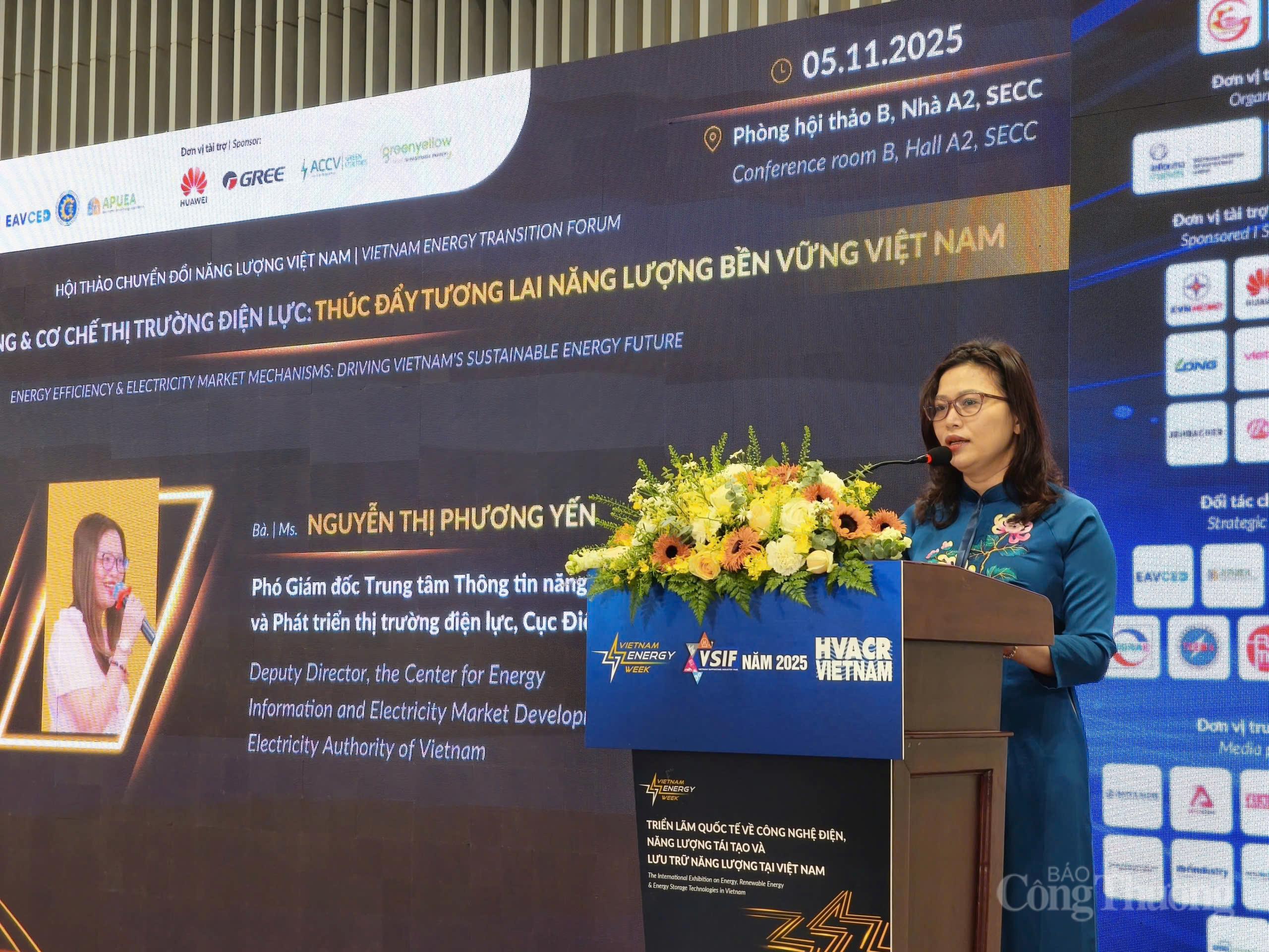 Thúc đẩy tương lai năng lượng bền vững bằng cơ chế thị trường điện lực