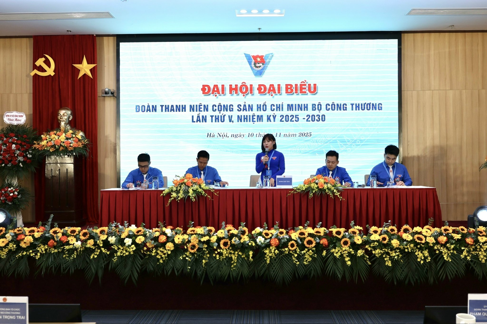 Đại hội đại biểu Đoàn Thanh niên Bộ Công Thương khóa V, nhiệm kỳ 2025 - 2030