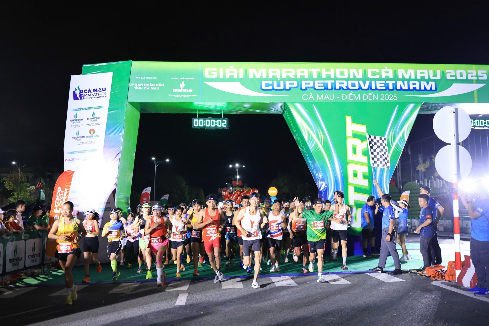 PVCFC: Nhà tài trợ kim cương giải Marathon Cà Mau 2025