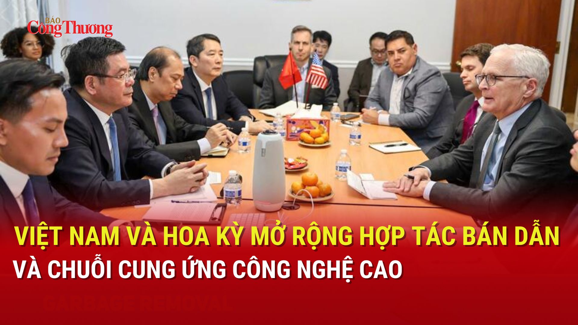 Việt Nam và Hoa Kỳ mở rộng hợp tác bán dẫn và chuỗi cung ứng công nghệ cao 