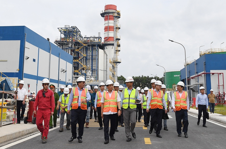 Phó Thủ tướng Bùi Thanh Sơn kiểm tra tiến độ Nhà máy nhiệt điện Nhơn Trạch 3 và 4