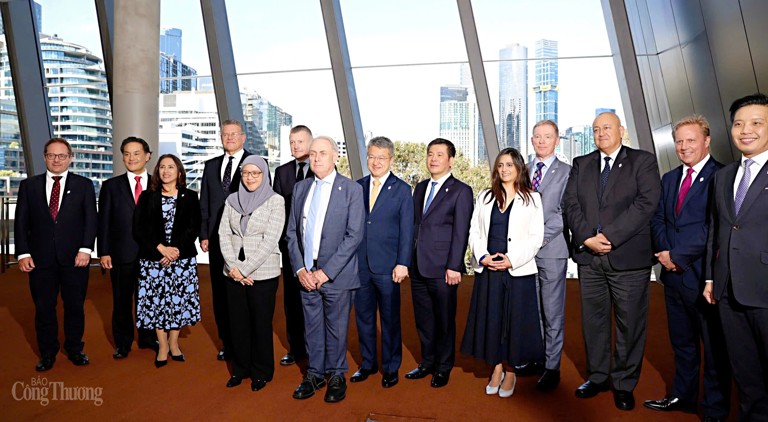 Chùm ảnh: Bộ trưởng Nguyễn Hồng Diên tham dự Hội nghị Đối thoại thoại thương mại và đầu tư CPTPP-ASEAN