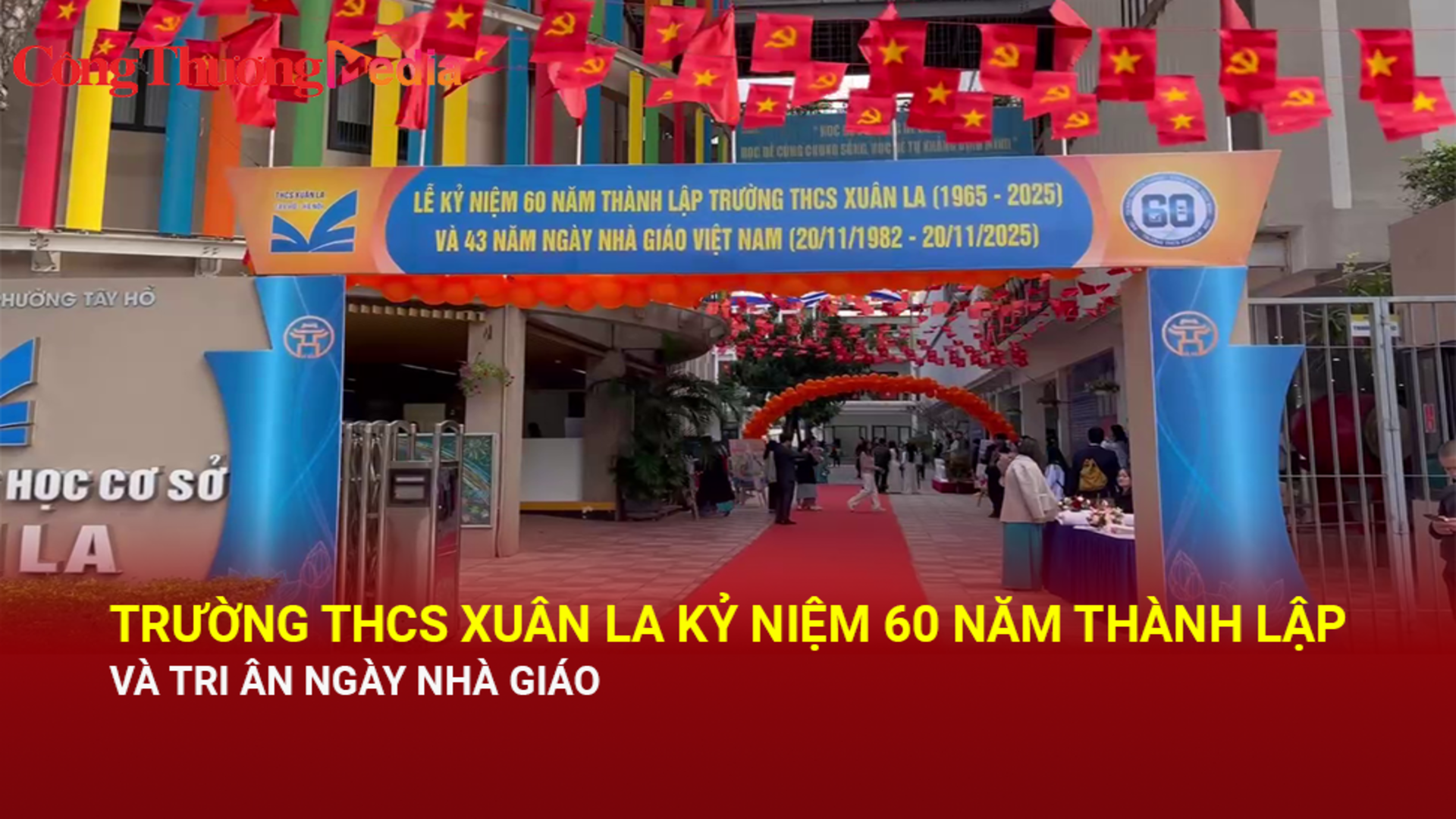 Trường THCS Xuân La kỷ niệm 60 năm thành lập và tri ân Ngày Nhà giáo