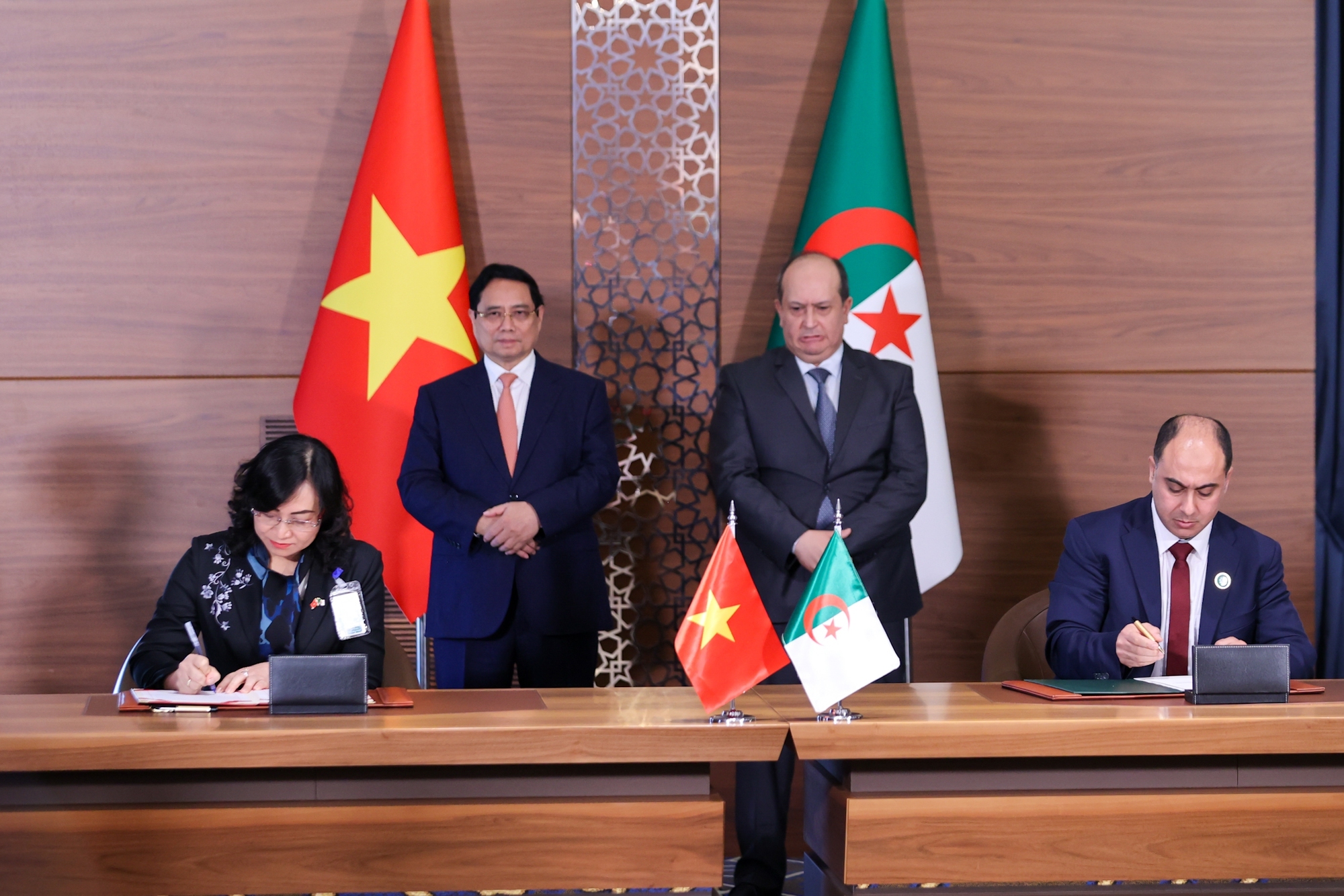 Hoạt động của Thứ trưởng Phan Thị Thắng trong chuyến thăm Algeria của Thủ tướng Phạm Minh Chính