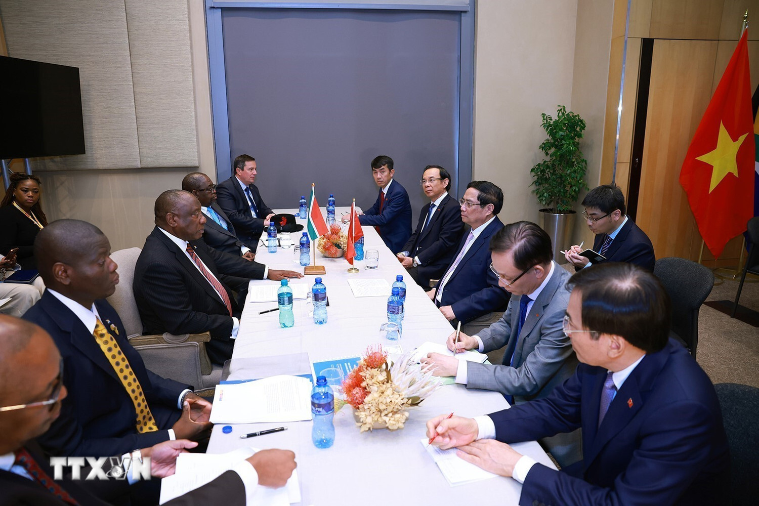 Tuyên bố chung thiết lập quan hệ Đối tác Chiến lược Việt Nam - Nam Phi