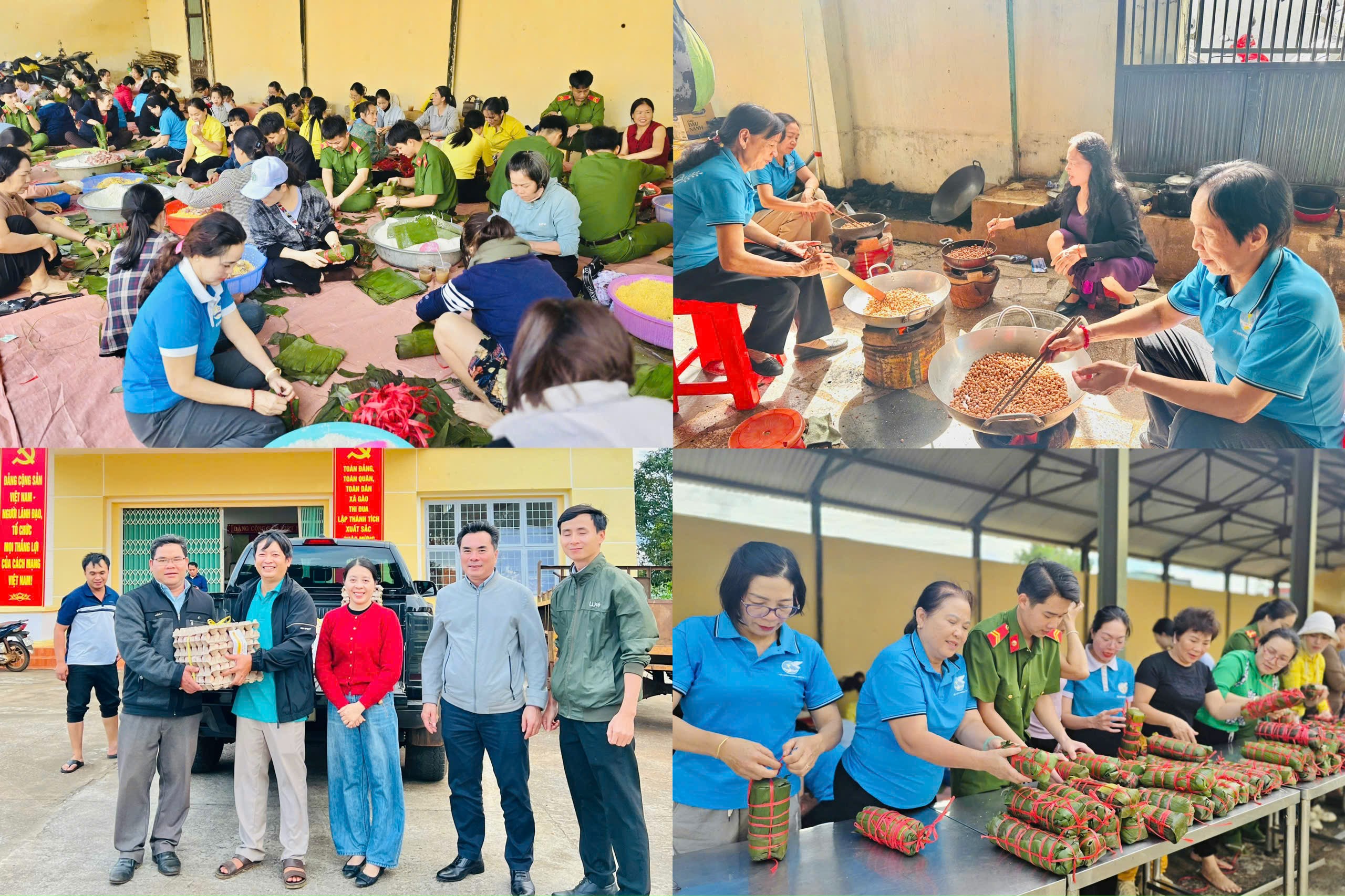 Người dân Gia Lai đỏ lửa thâu đêm, gói nghĩa tình gửi về vùng rốn lũ