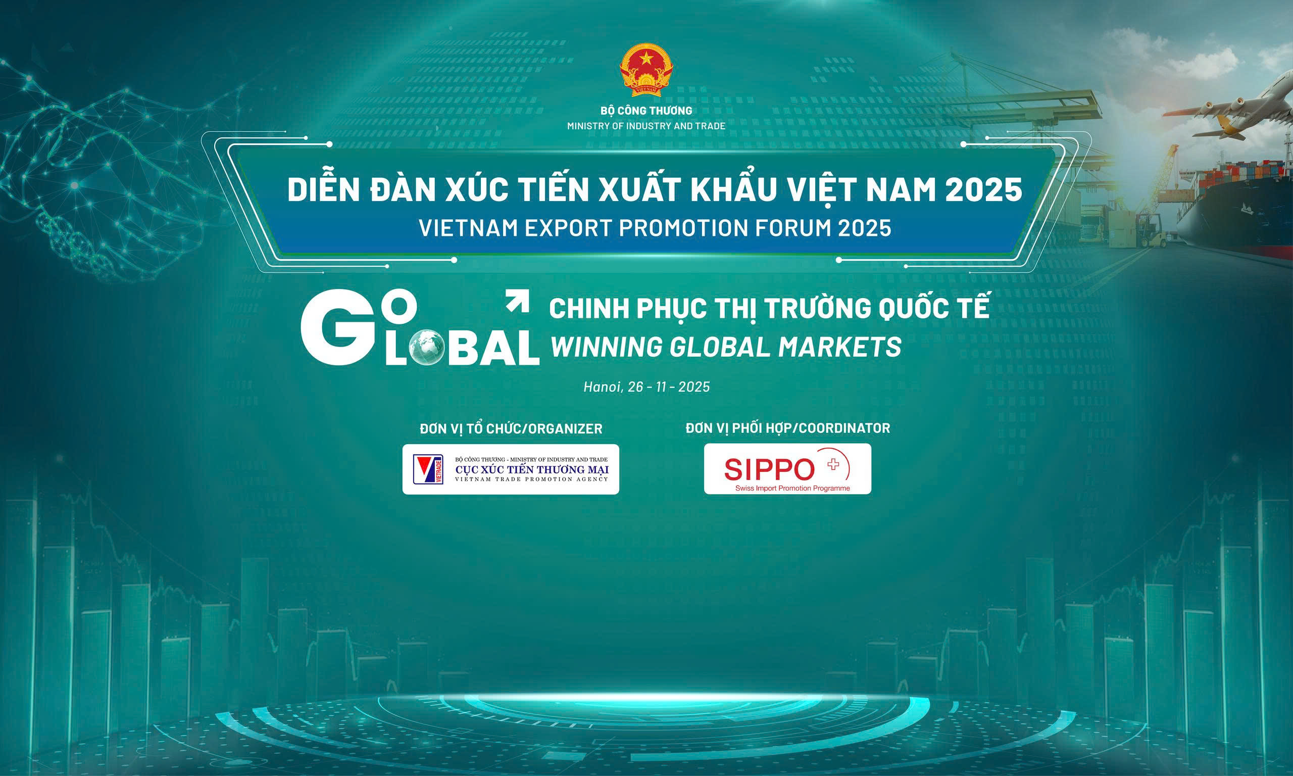 Bộ Công Thương sắp tổ chức Diễn đàn Xúc tiến xuất khẩu Việt Nam 2025