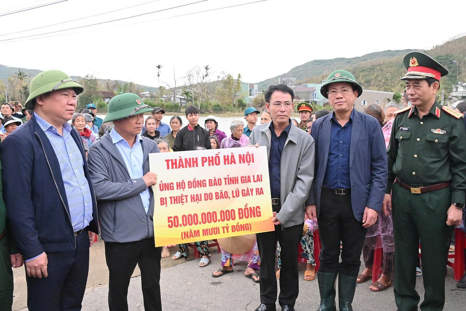 Hà Nội tiếp tục hỗ trợ Gia Lai 200 tỷ đồng khắc phục hậu quả mưa lũ