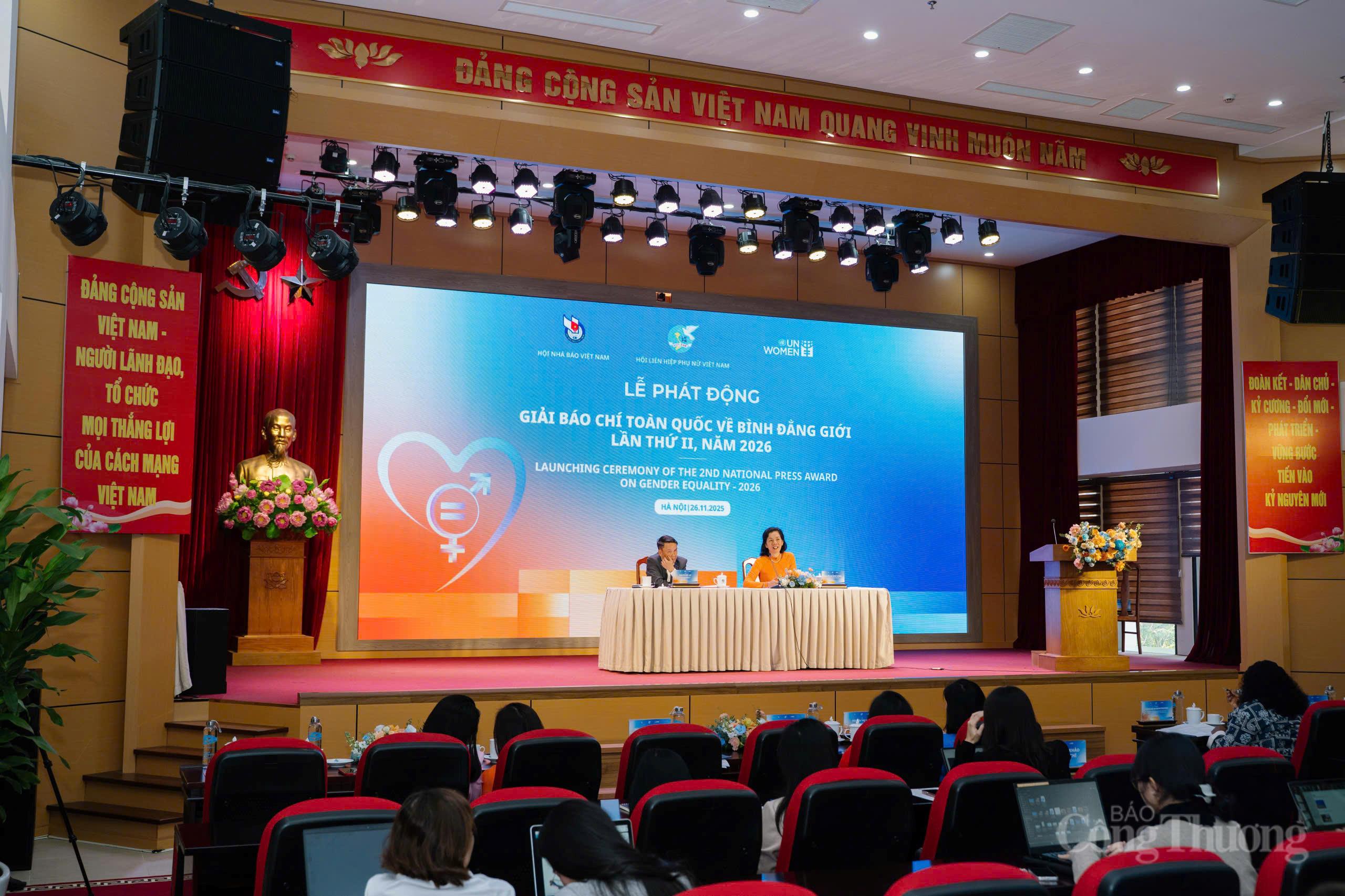 Phát động giải báo chí toàn quốc về bình đẳng giới lần thứ II