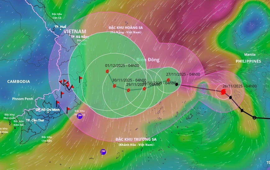 Công điện của Bộ Công Thương về ứng phó bão trên biển Đông