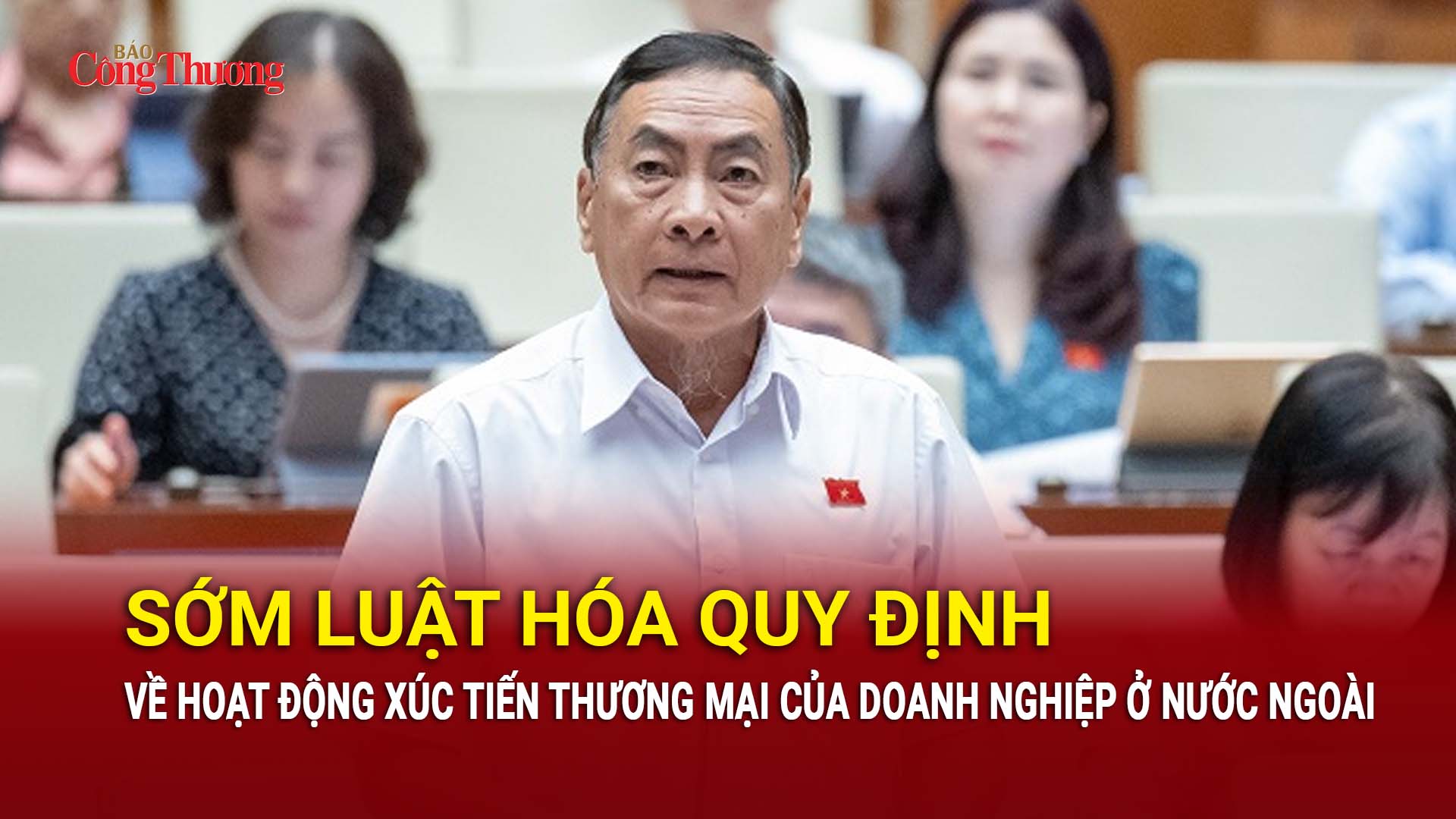 Đề xuất sớm luật hóa quy định về hoạt động xúc tiến thương mại của doanh nghiệp ở nước ngoài