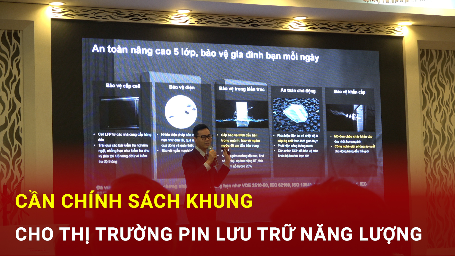 Cần chính sách khung cho thị trường pin lưu trữ năng lượng