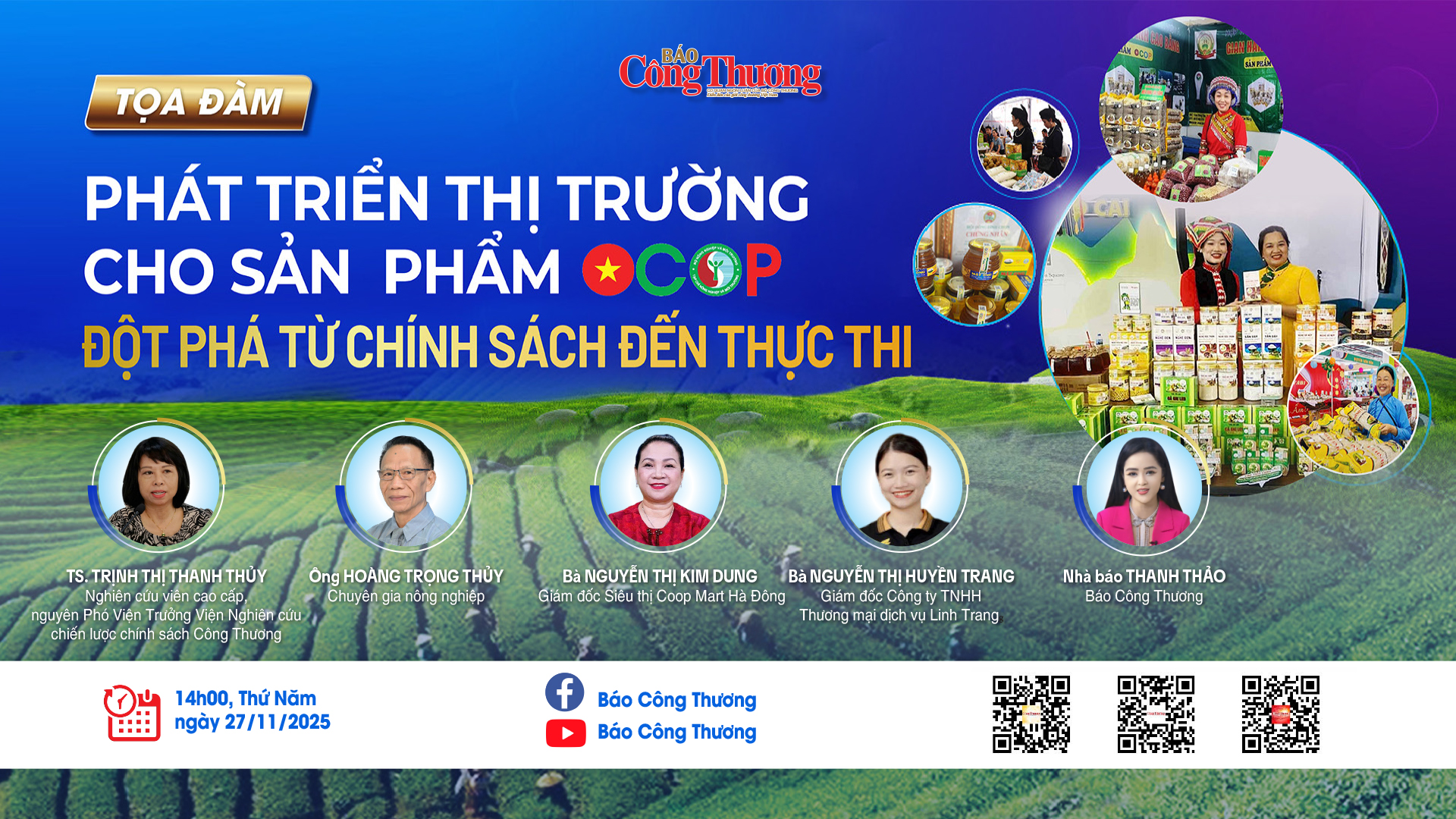 Phát triển thị trường sản phẩm OCOP: Đột phá chính sách đến thực thi