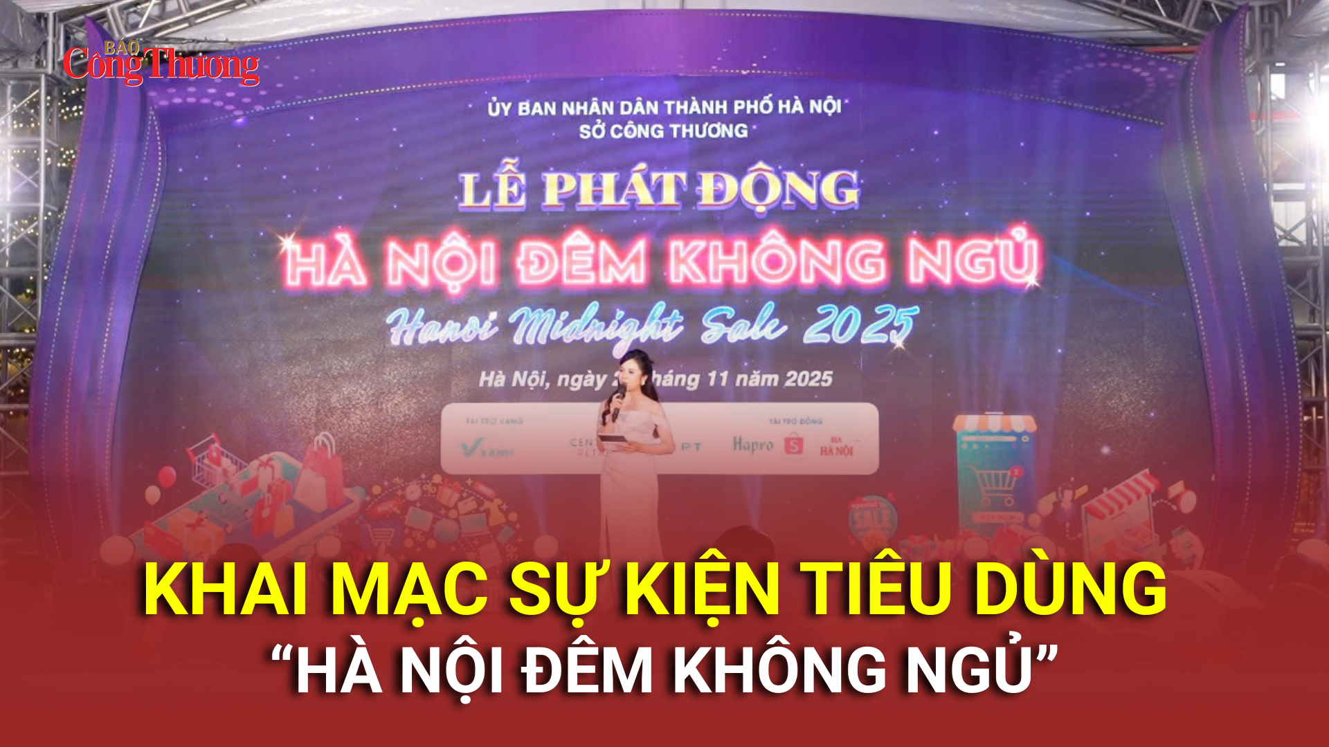 Khai mạc sự kiện tiêu dùng “Hà Nội đêm không ngủ”