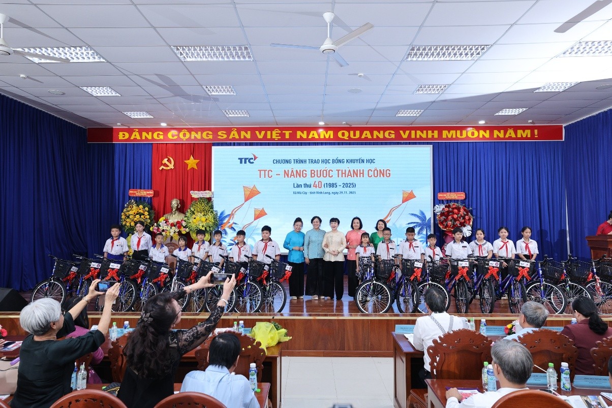 TTC: 40 năm đồng hành cùng học sinh vượt khó