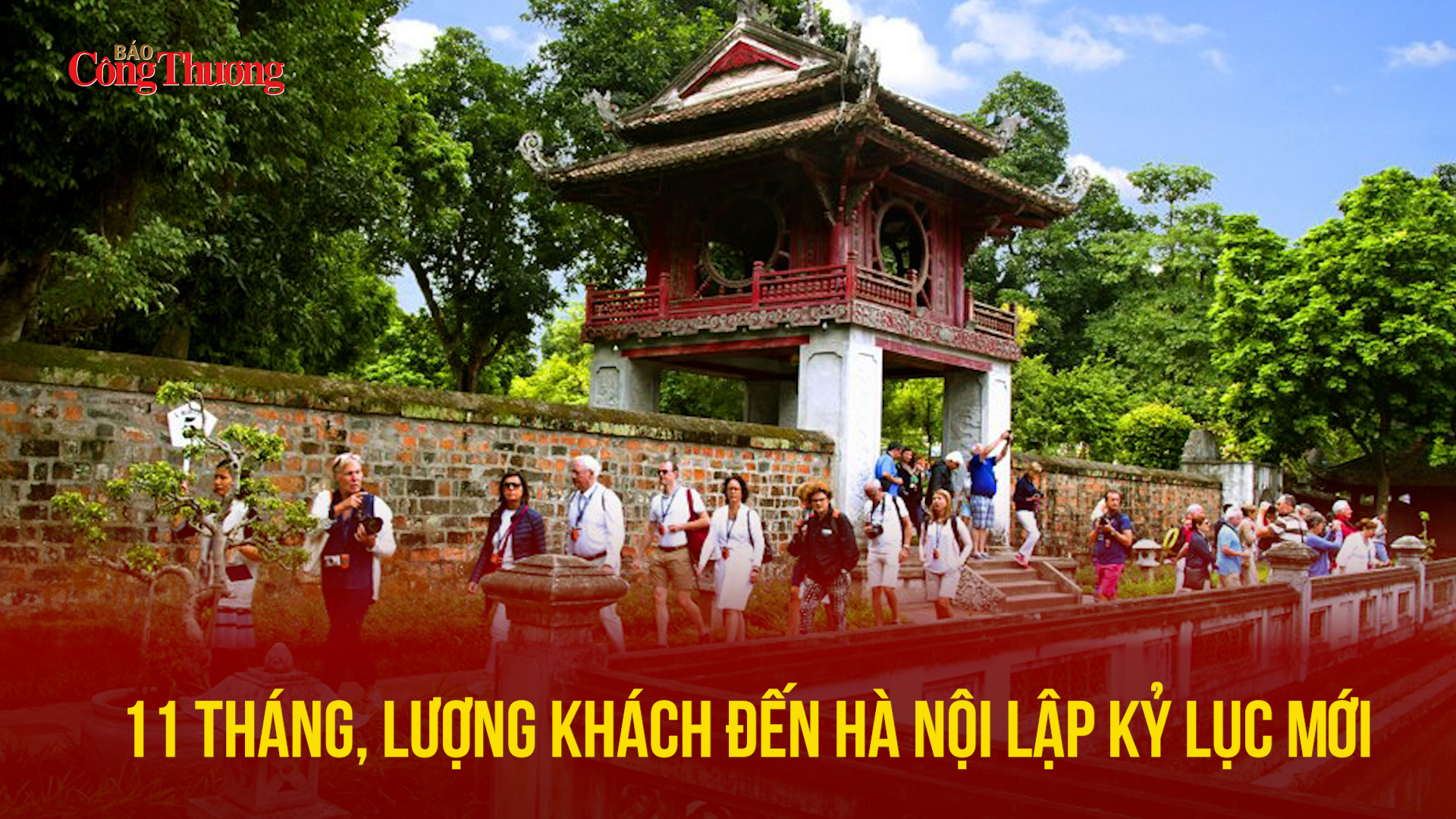 11 tháng, lượng khách đến Hà Nội lập kỷ lục mới