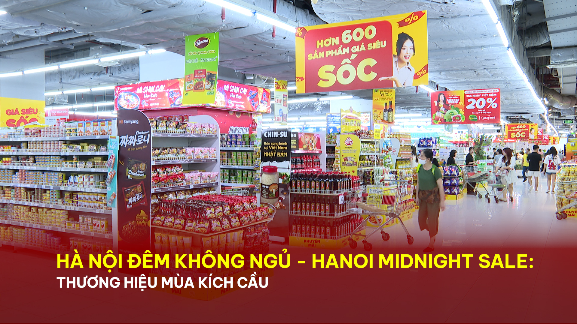 Hà Nội đêm không ngủ - Hanoi Midnight Sale: Thương hiệu mùa kích cầu