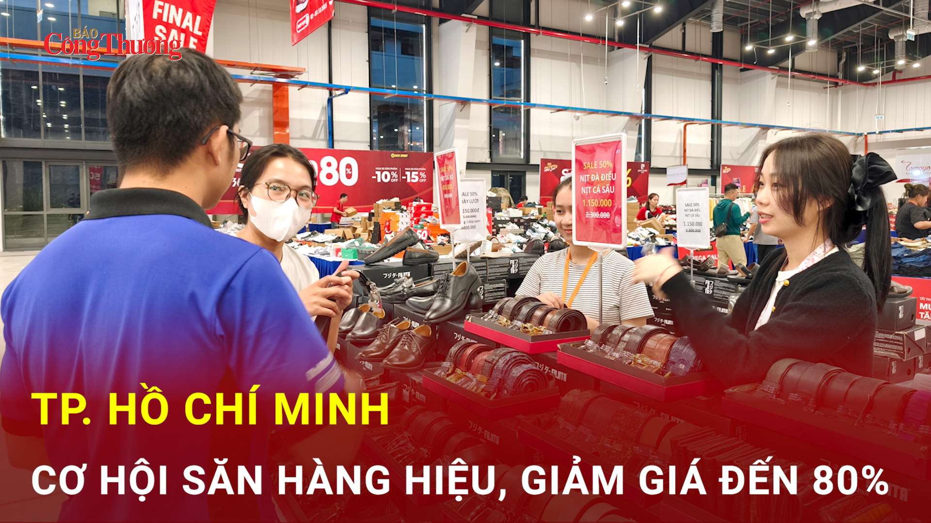 TP. Hồ Chí Minh: Cơ hội săn hàng hiệu, giảm giá đến 80%