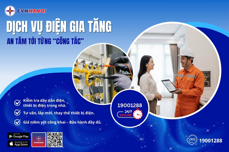 EVNHANOI triển khai dịch vụ điện gia tăng, mở rộng hệ sinh thái 
