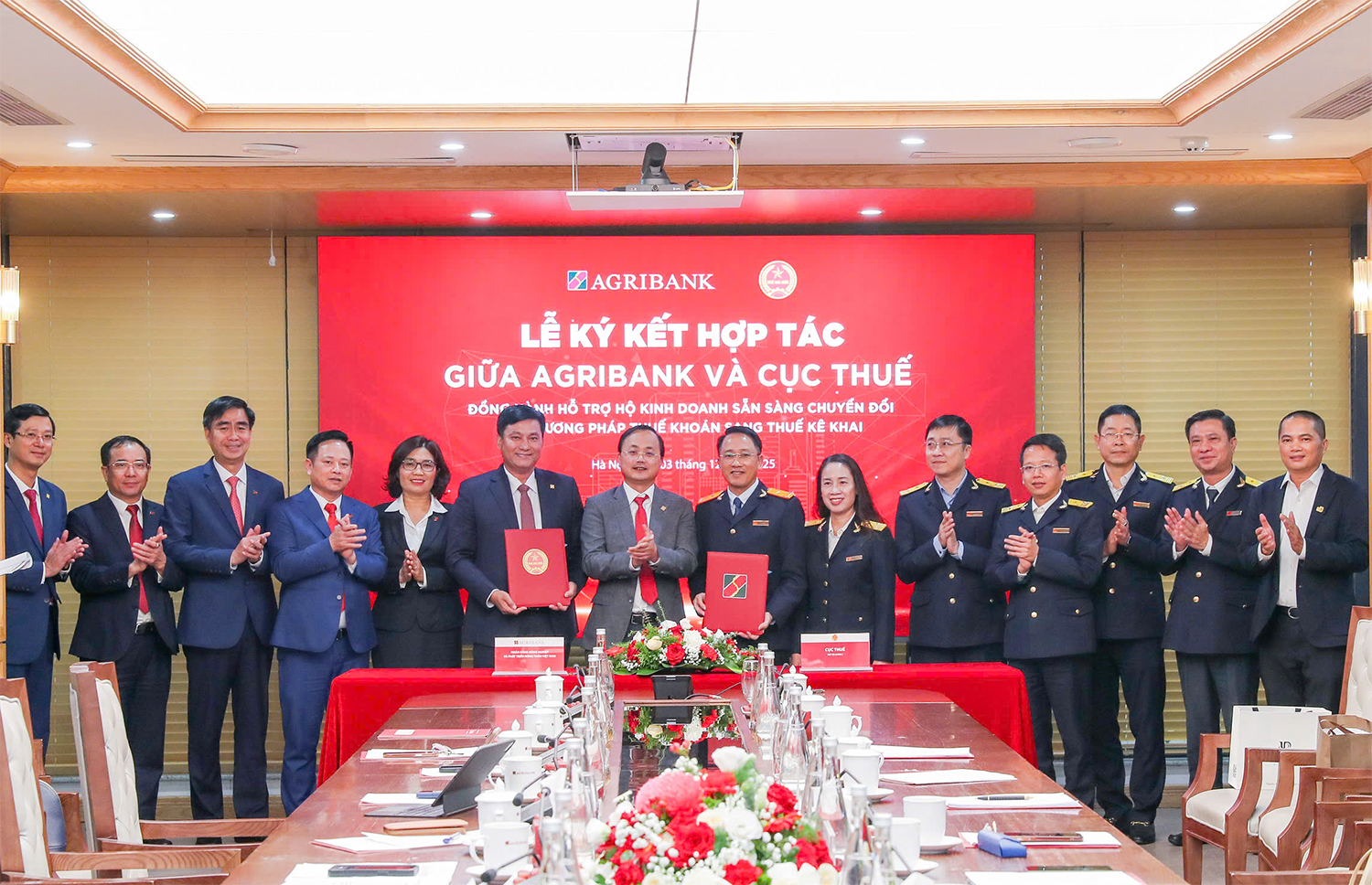 Agribank hợp tác hỗ trợ hộ kinh doanh chuyển đổi sang thuế kê khai