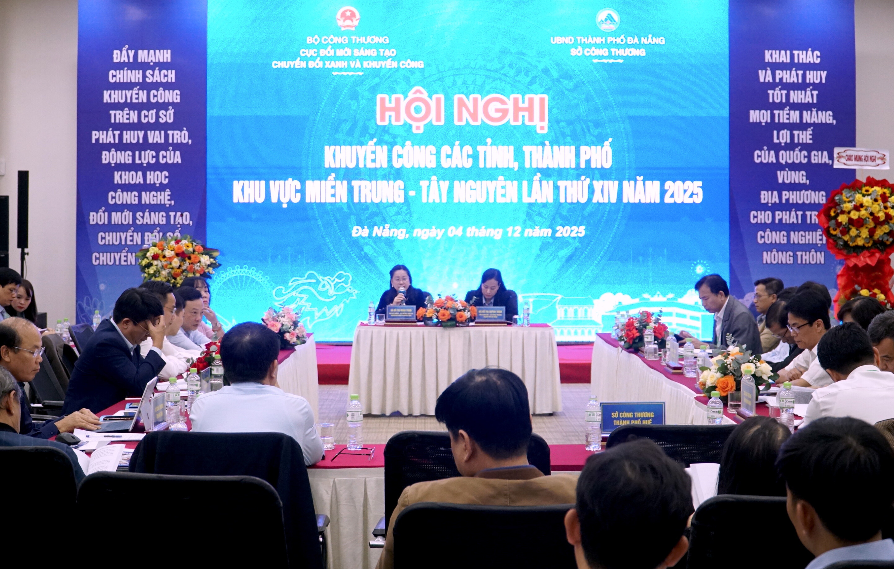 Hội nghị Khuyến công các tỉnh, thành phố miền Trung - Tây Nguyên