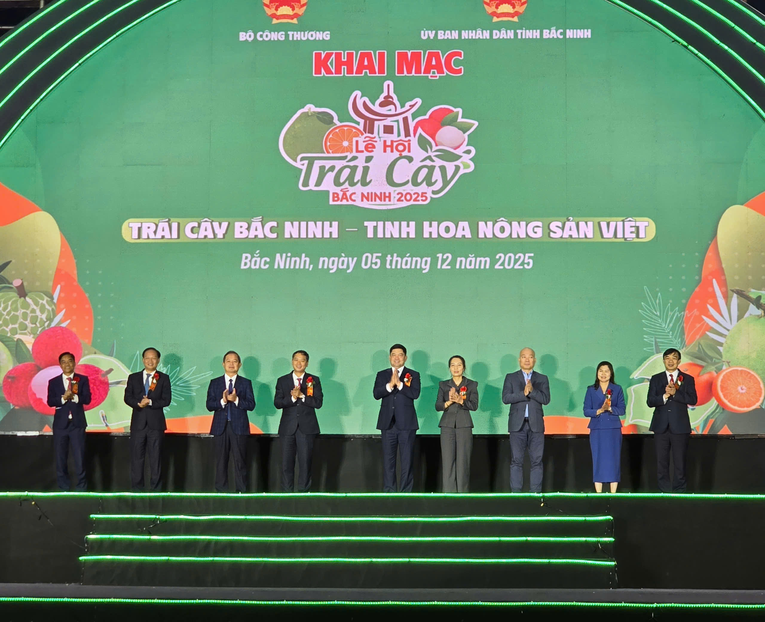 Bắc Ninh trình diễn nông sản sạch qua Lễ hội trái cây năm 2025