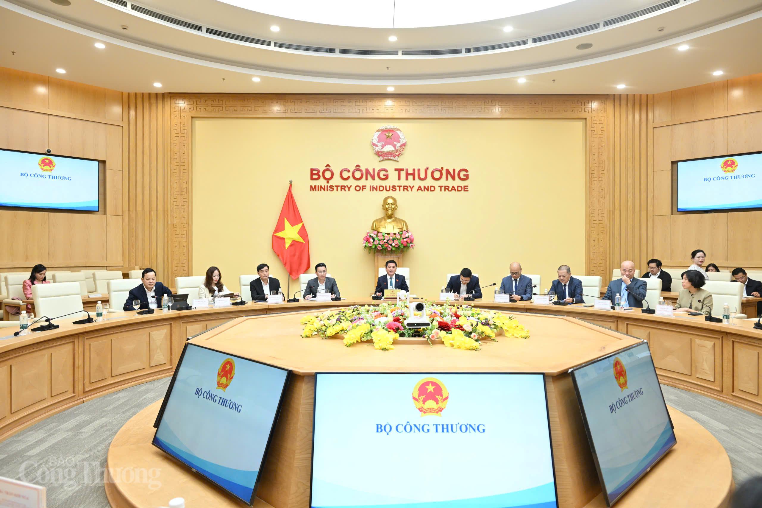 Bộ trưởng Nguyễn Hồng Diên làm việc với Tập đoàn ThaiBev