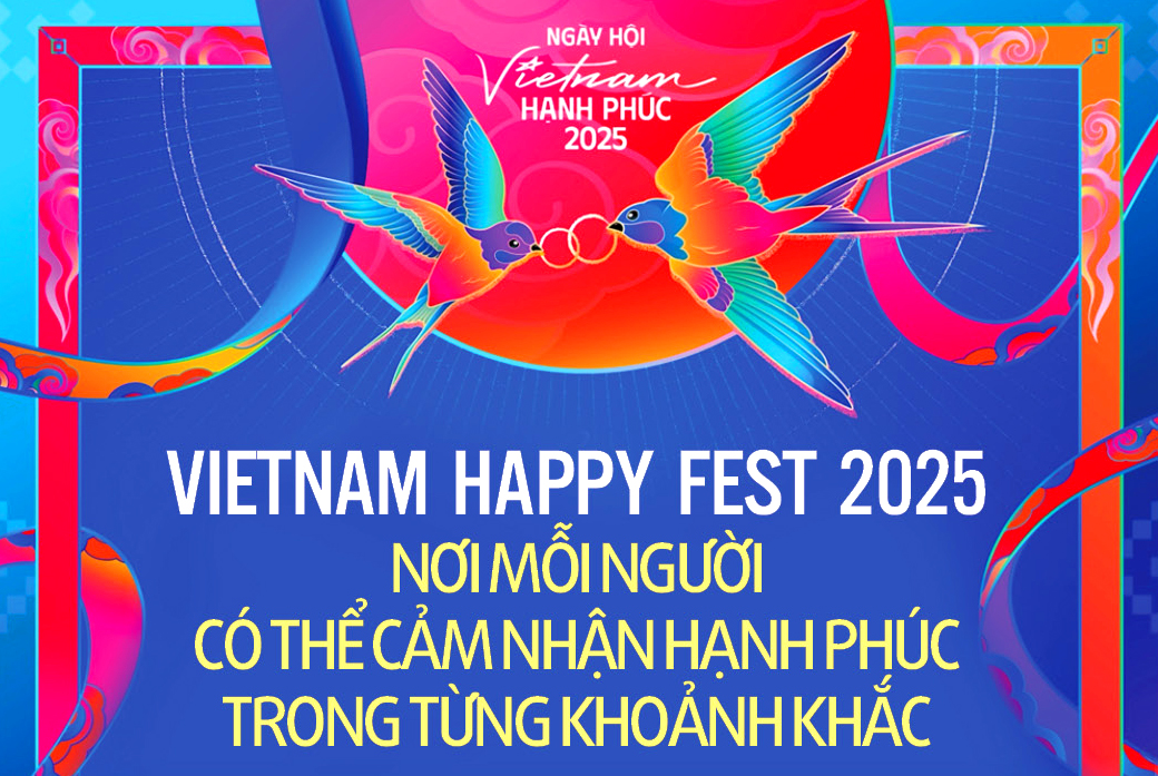 Vietnam Happy Fest 2025: Cảm nhận hạnh phúc trong từng khoảnh khắc