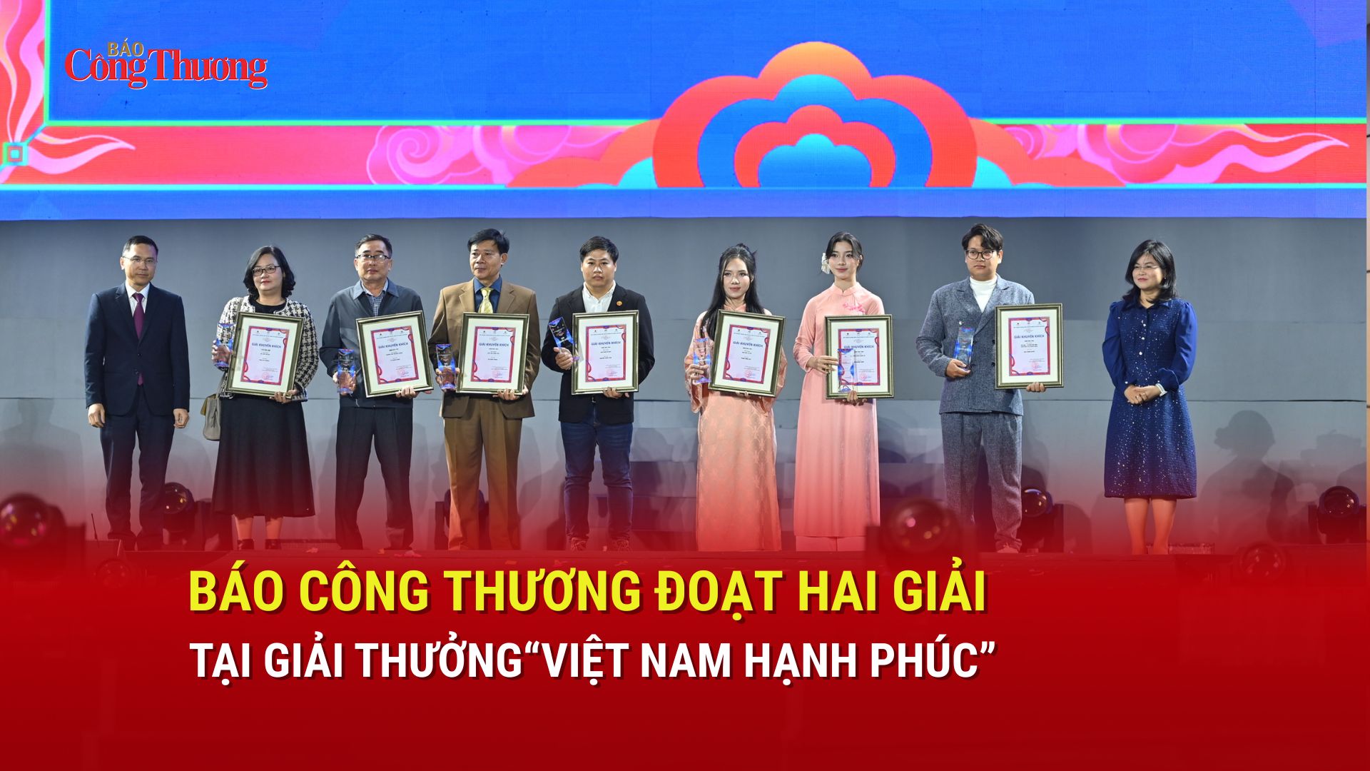 Báo Công Thương đoạt hai giải tại Giải thưởng “Việt Nam hạnh phúc”