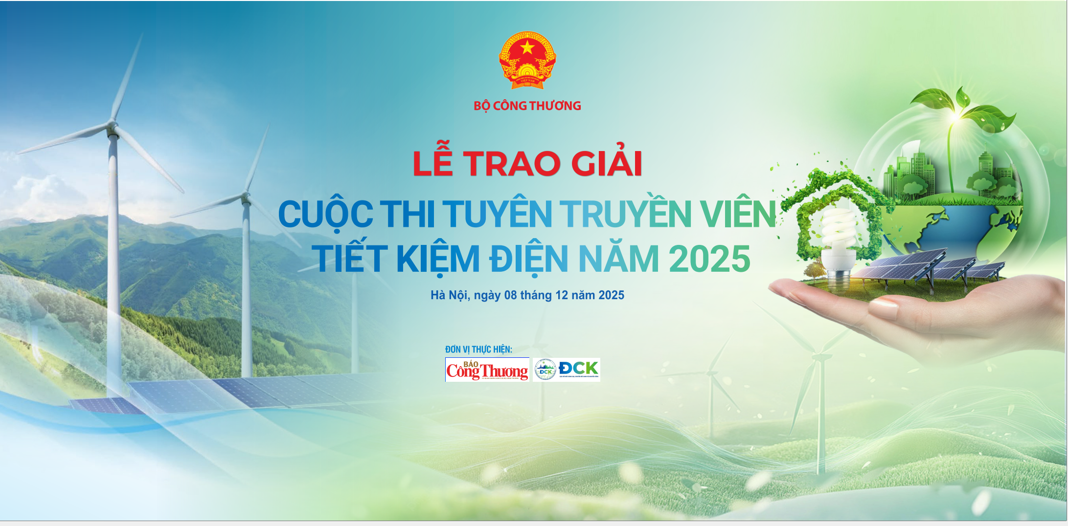 TRỰC TIẾP: Lễ trao giải cuộc thi 'Tuyên truyền viên tiết kiệm điện năm 2025'