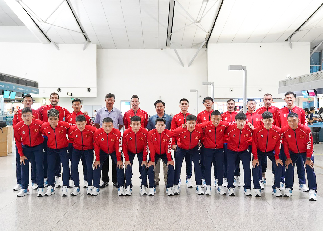 Đội tuyển Futsal Việt Nam lên đường dự SEA Games 33 