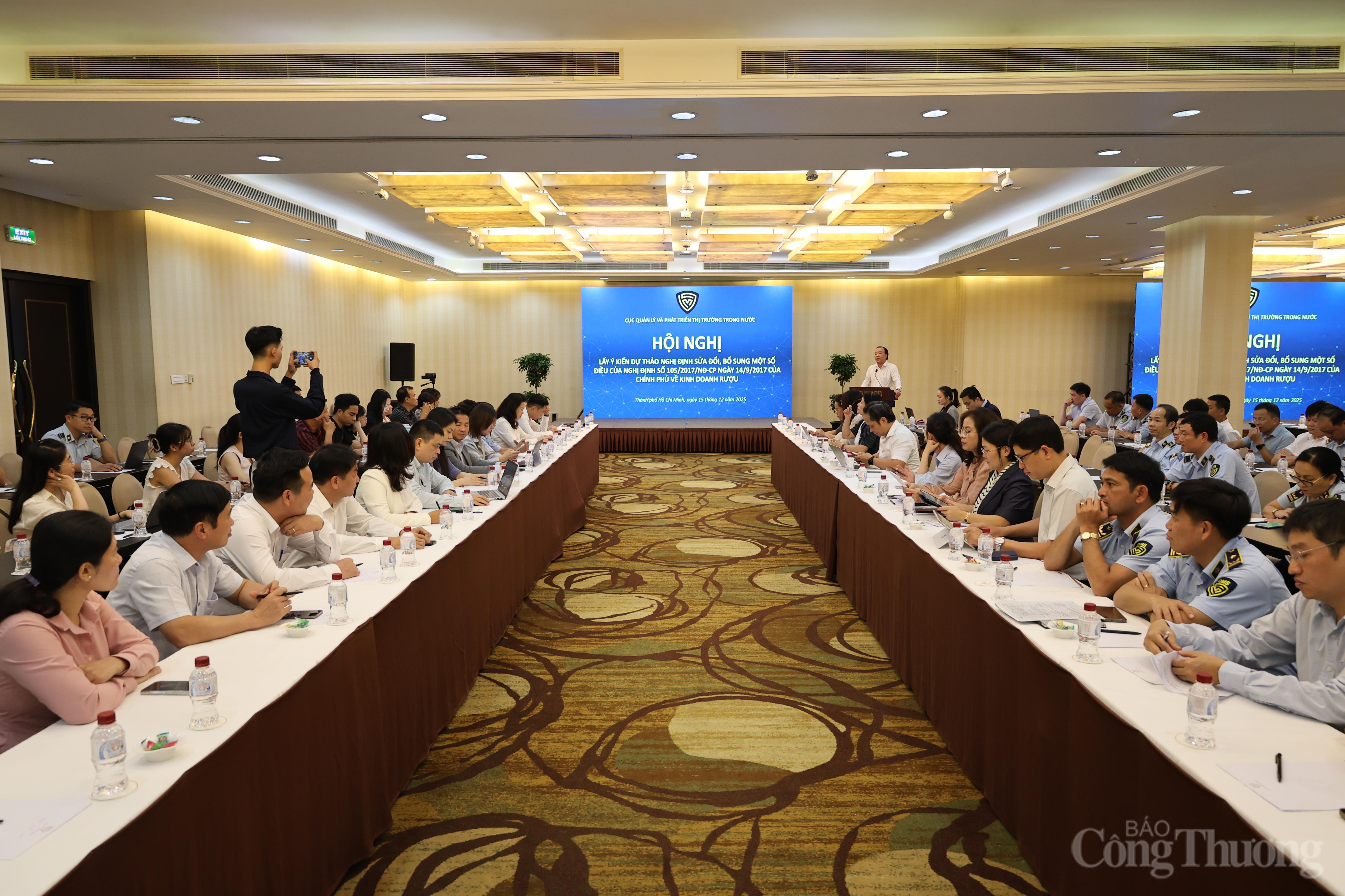 Bộ Công Thương lấy ý kiến Dự thảo sửa đổi, bổ sung về kinh doanh rượu