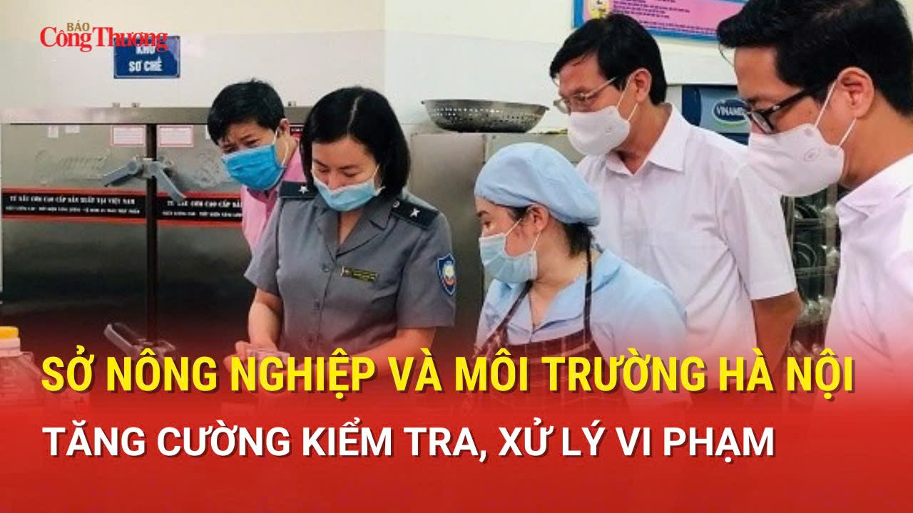 Sở Nông nghiệp và Môi trường Hà Nội tăng cường kiểm tra, xử lý vi phạm