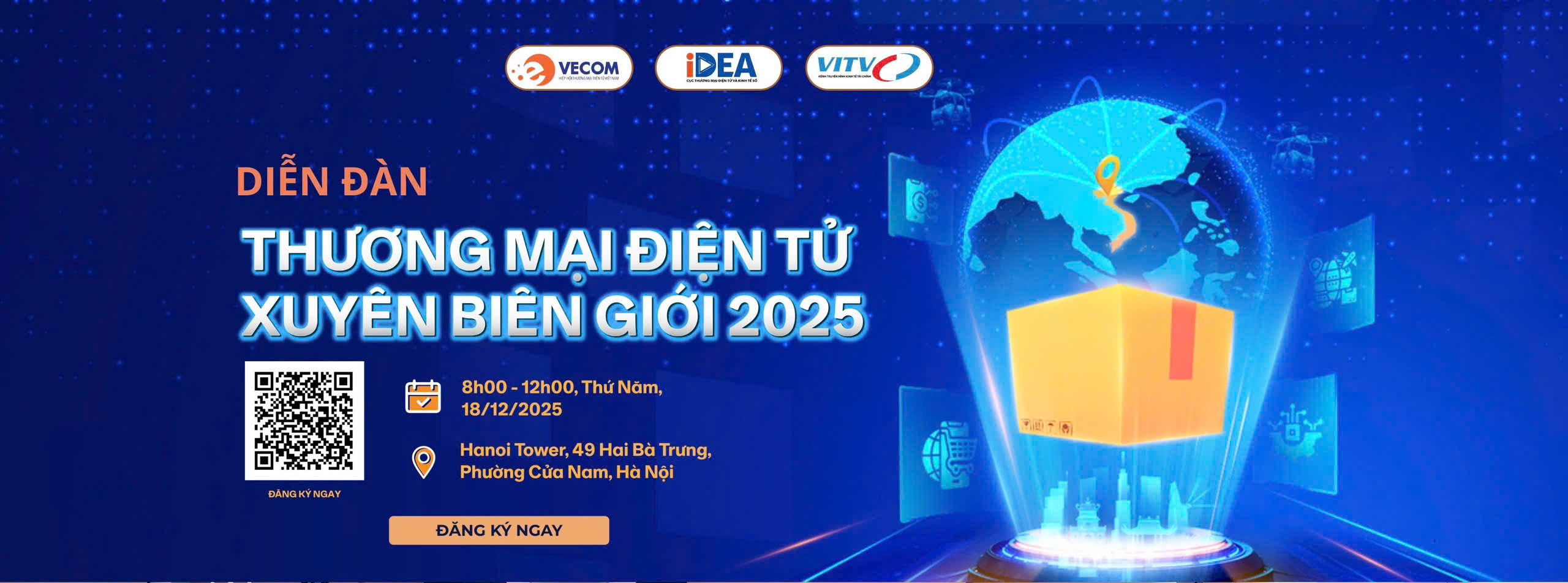 Sắp diễn ra Diễn đàn Thương mại điện tử xuyên biên giới 2025